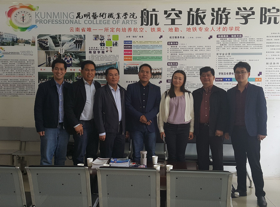 Philippines Leading Edge International Aviation Academy Yunnan Trip